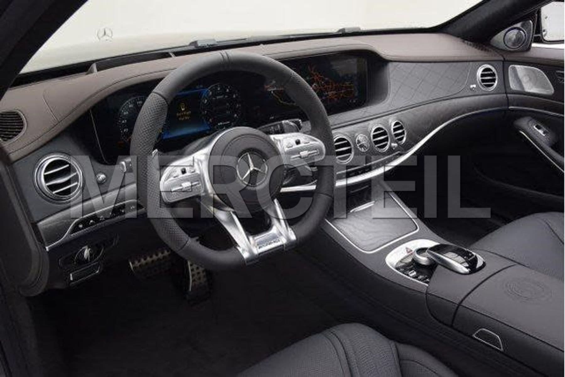 MA00046047097P93 MERCEDES-BENZ AMG STEERING WHEEL +L6J, +443, +233, PERFORATED LEATHER 7P93
