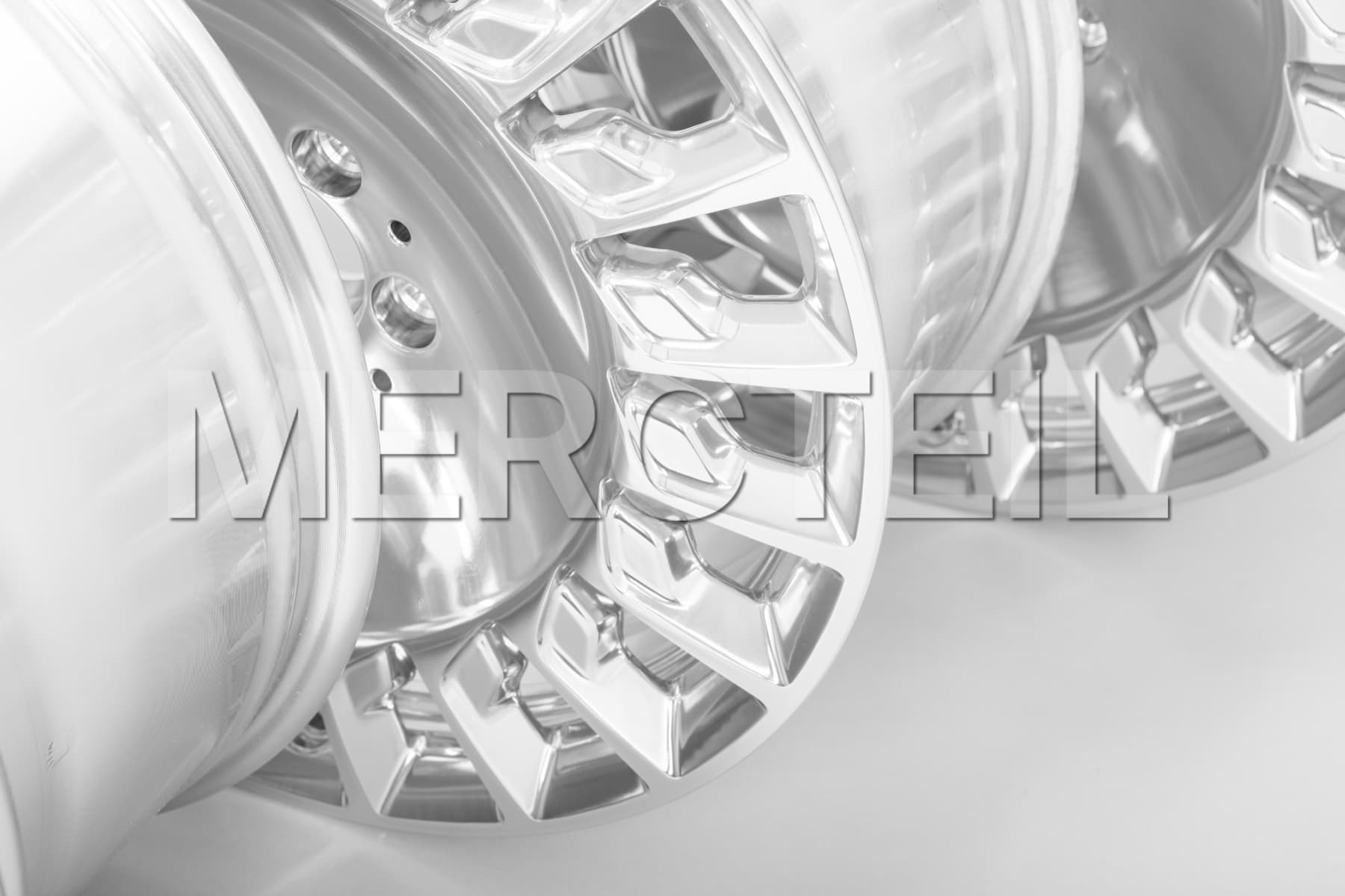S-Class Maybach Polished Alloy Rims R19 Genuine Mercedes-Benz (part number: A22240137007X15)