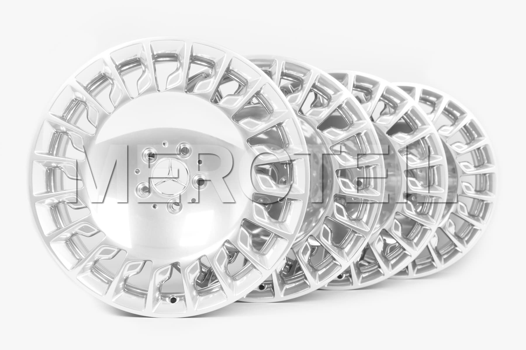 S-Class Maybach Polished Alloy Rims R19 Genuine Mercedes-Benz (part number: A22240136007X15)