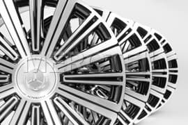 Maybach GLS Class Multi Spoke Alloy Wheels 22 Inch X167 Genuine Mercedes Benz (part number: A16740115007X23)