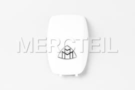 Maybach Logo Generation 6 Schlüssel Abdeckung Weiß Original Mercedes-Maybach (Teilenummer: A2227603300)