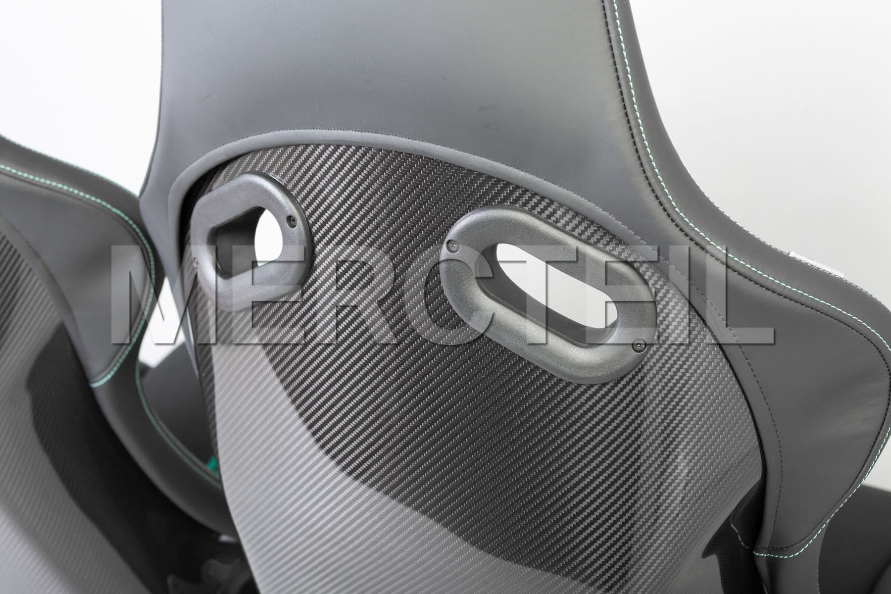MC19768005 MERCEDES-BENZ SLS AMG CARBON SEATS, L-STEERING, GREEN STITCHING