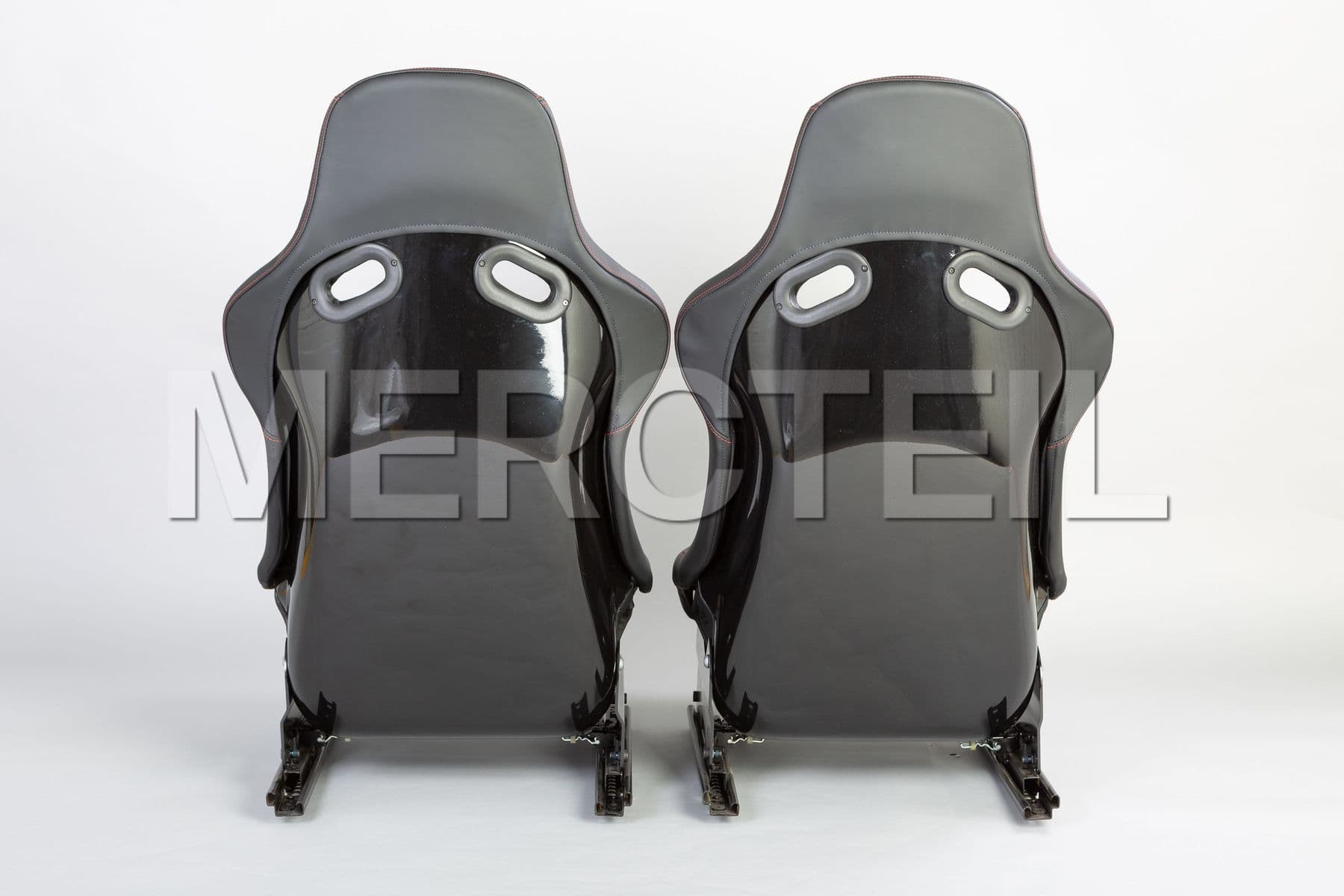 MC204680001 MERCEDES-BENZ W204 AMG Seats BLACK ALCANTARA , RED STITCHING