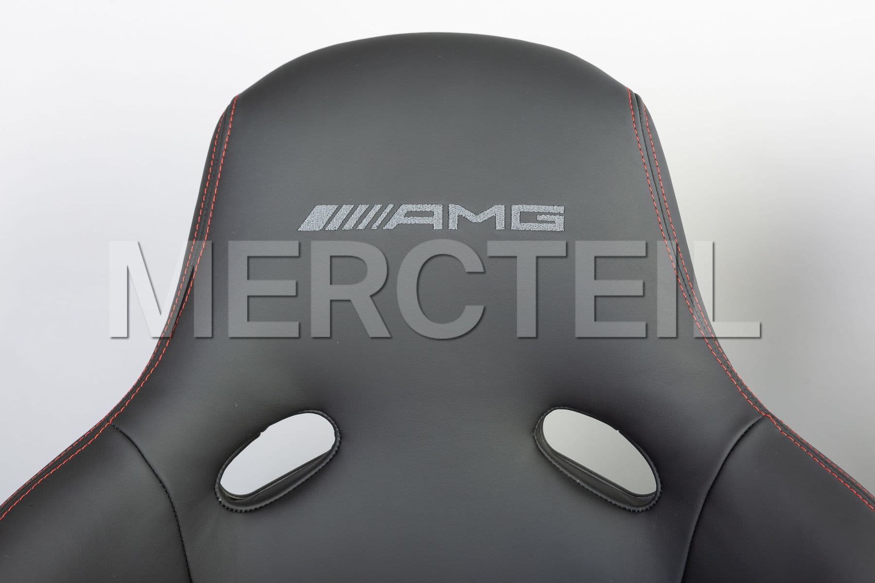 MC204680001 MERCEDES-BENZ W204 AMG Seats BLACK ALCANTARA , RED STITCHING