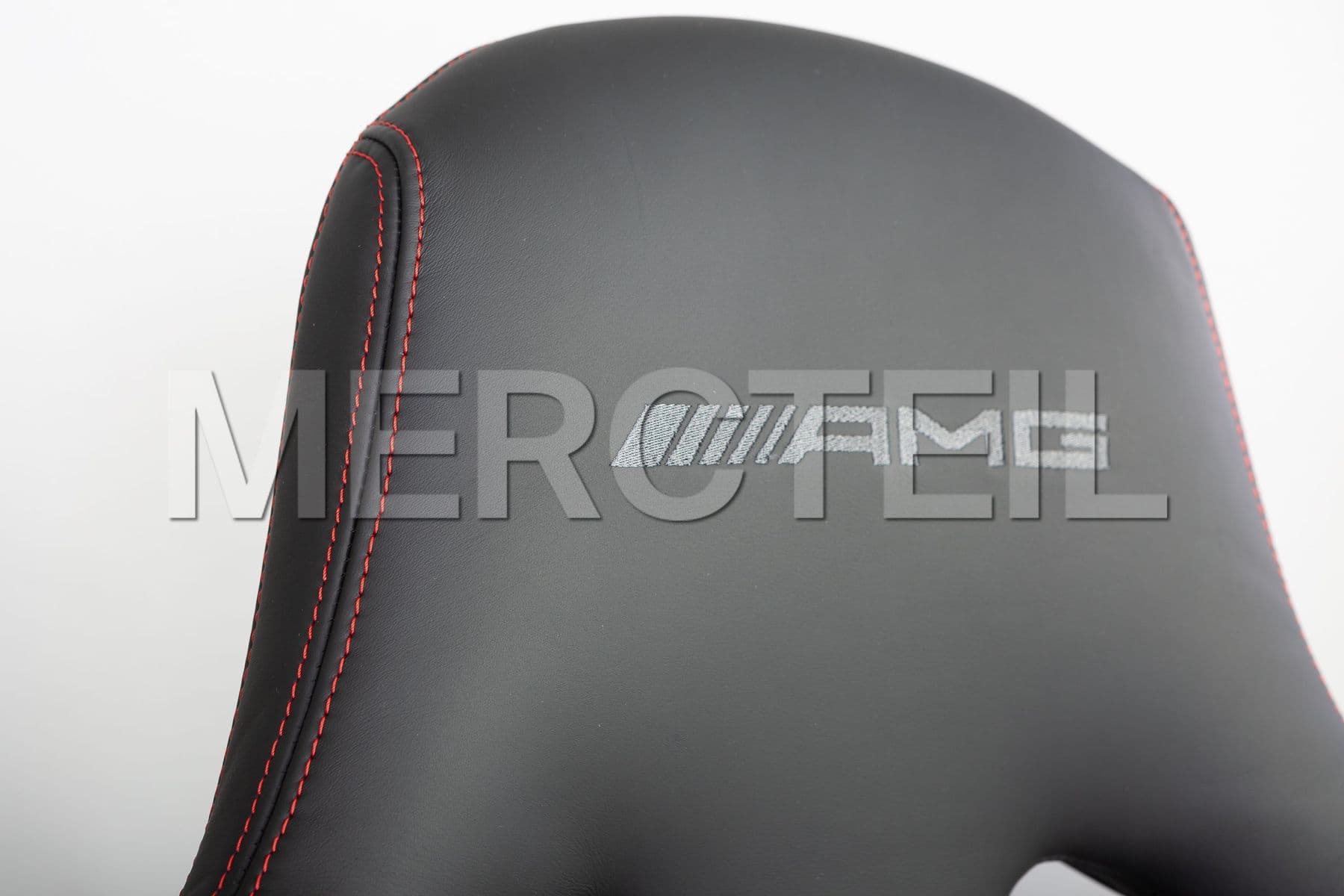 MC204680001 MERCEDES-BENZ W204 AMG Seats BLACK ALCANTARA , RED STITCHING
