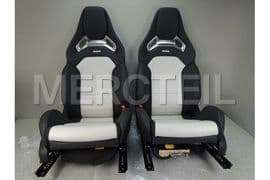 MC20568003 MERCEDES-BENZ AMG Performance Seats, +555, Bl. Leather/WhiteLeat