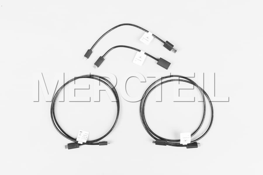 Media Interface Cables Kit USB Type C Genuine Mercedes Benz preview 0