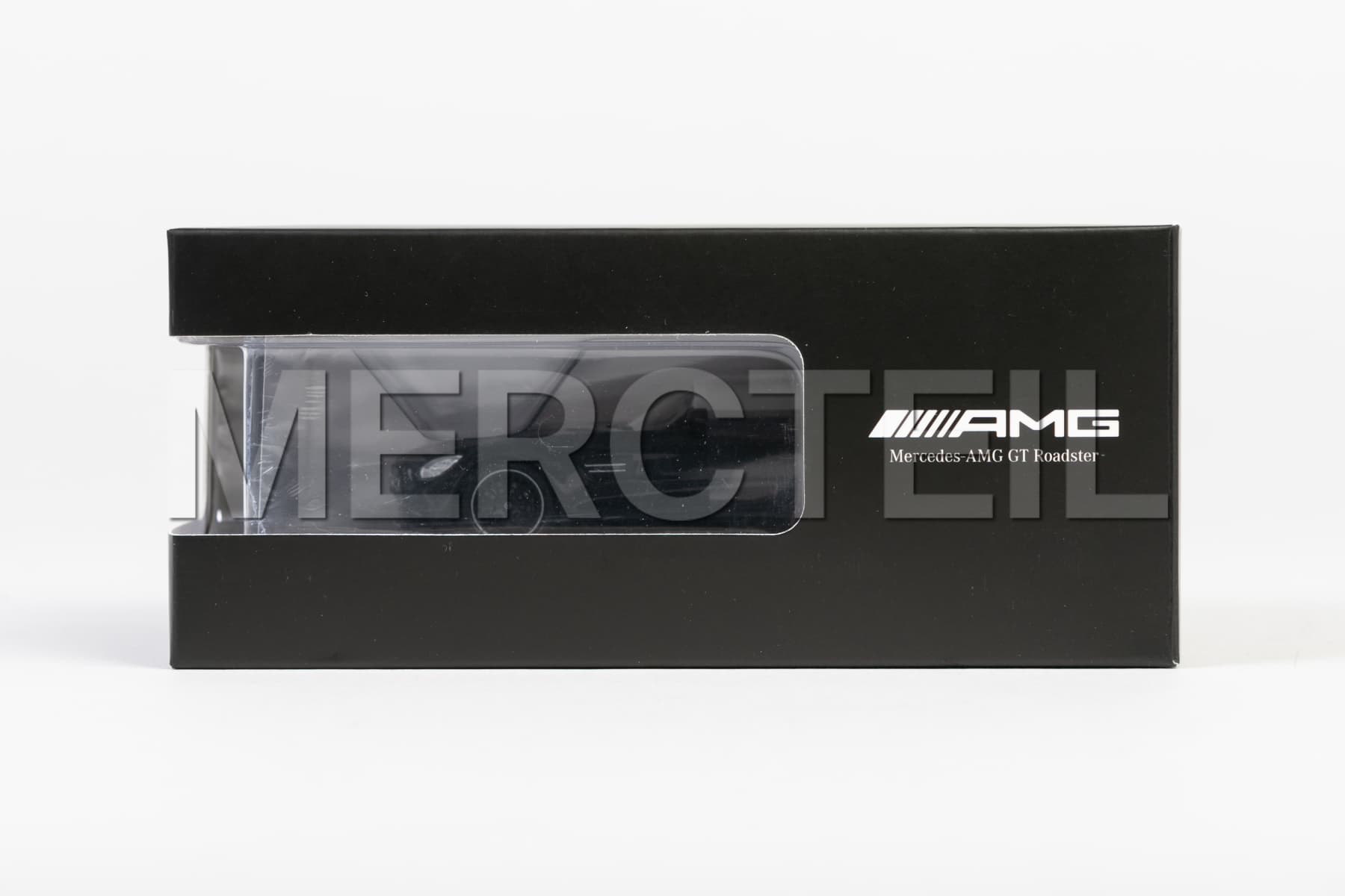 Mercedes-AMG GT Roadster Magnetite Black Spark 1:43 Scale C190 Genuine Mercedes-AMG (Part number: B66960408)