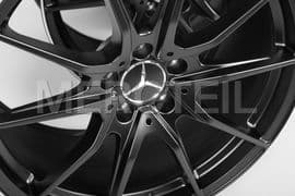 Mercedes AMG GT Wheels Black Forged Genuine Mercedes Benz (part number: A19040114007X71)