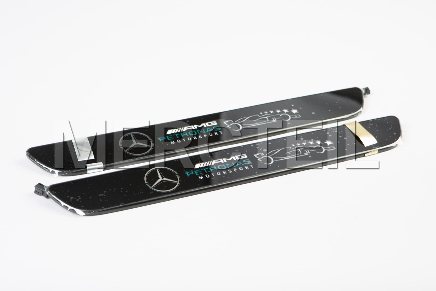 Mercedes AMG Petronas Illuminated Door Sill Plates Genuine Mercedes Benz (part number: A2056806712)