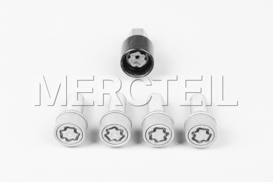 Anti Theft Lock Set Kit Genuine MercedesBenz Accessories B66470155
