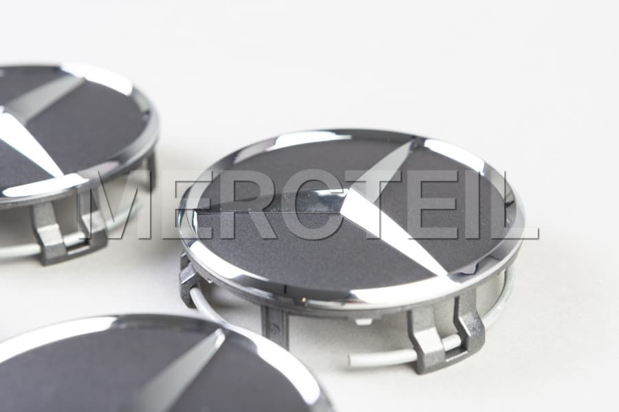 MercedesBenz Center Caps Raised Star Genuine MercedesBenz A22040001257258