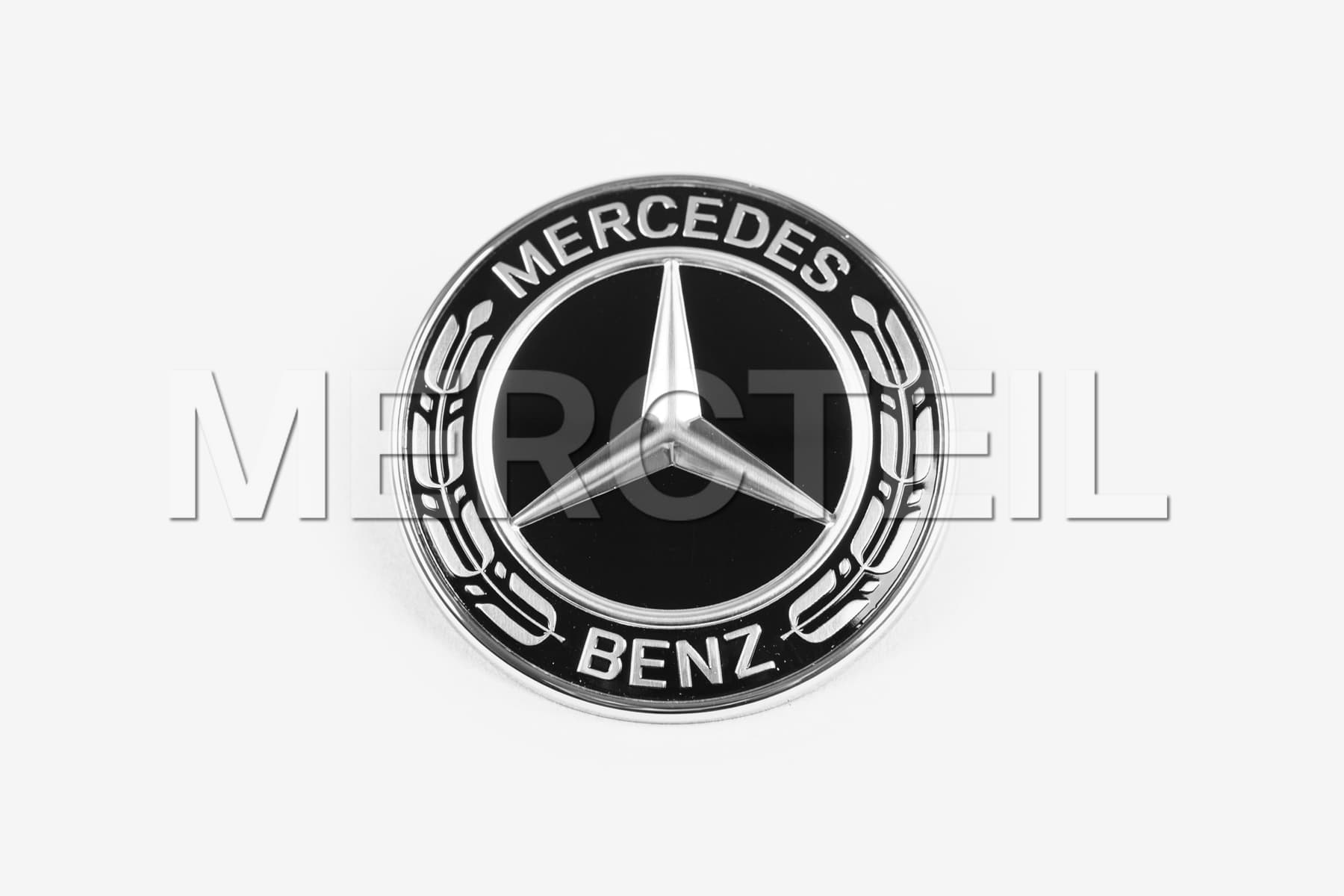 Mercedes Black Hood Sign Genuine Mercedes-Benz (part number: A0008171801)