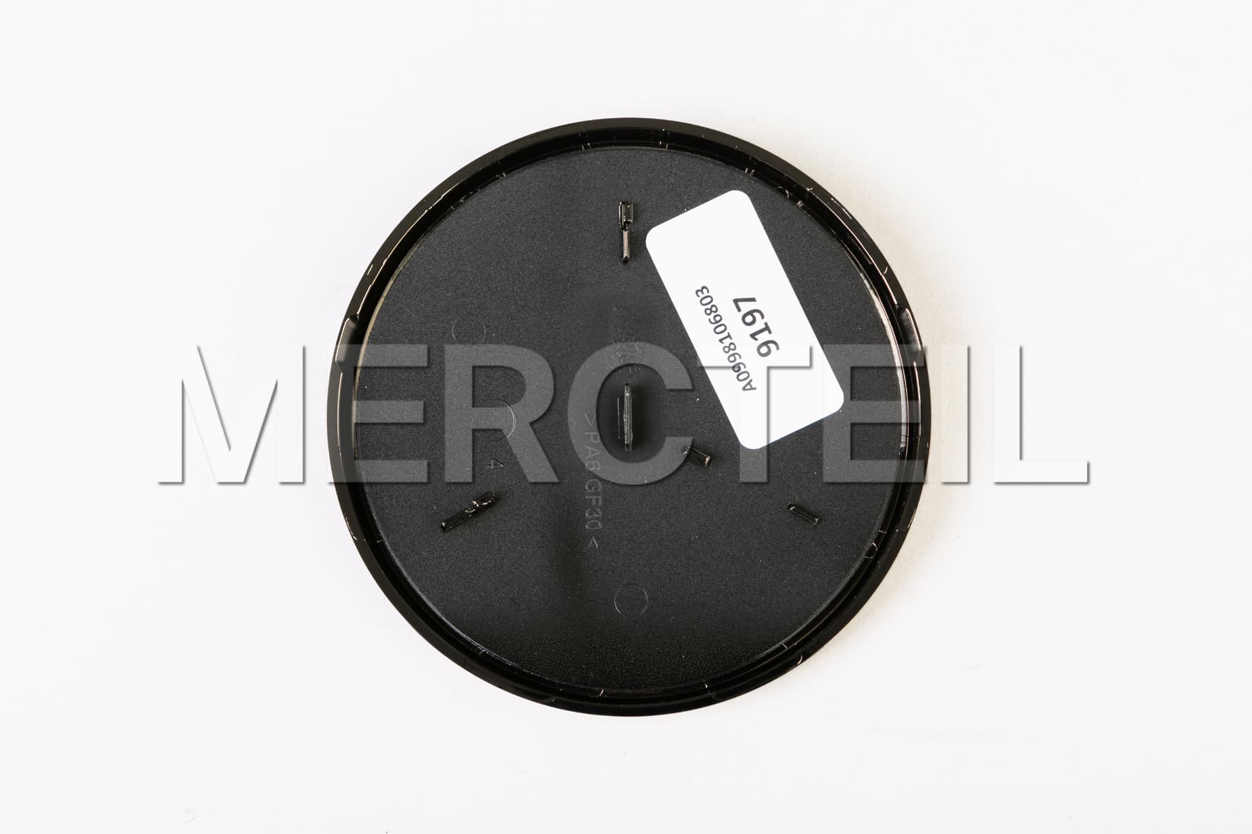 Mercedes Black Star Base Plate in Black Genuine Mercedes-Benz A0998106803