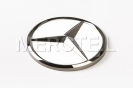 Mercedes Schwarzer Stern Grundplatte in Schwarz Original Mercedes-Benz A0998106803