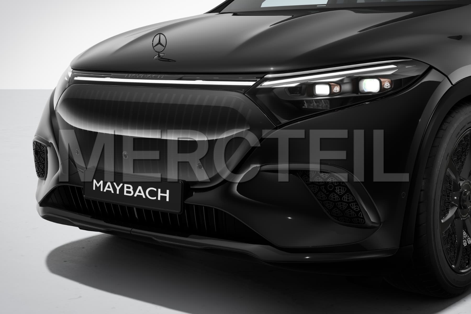 Mercedes-Maybach EQS SUV Front Bumper Conversion Body Kit X296