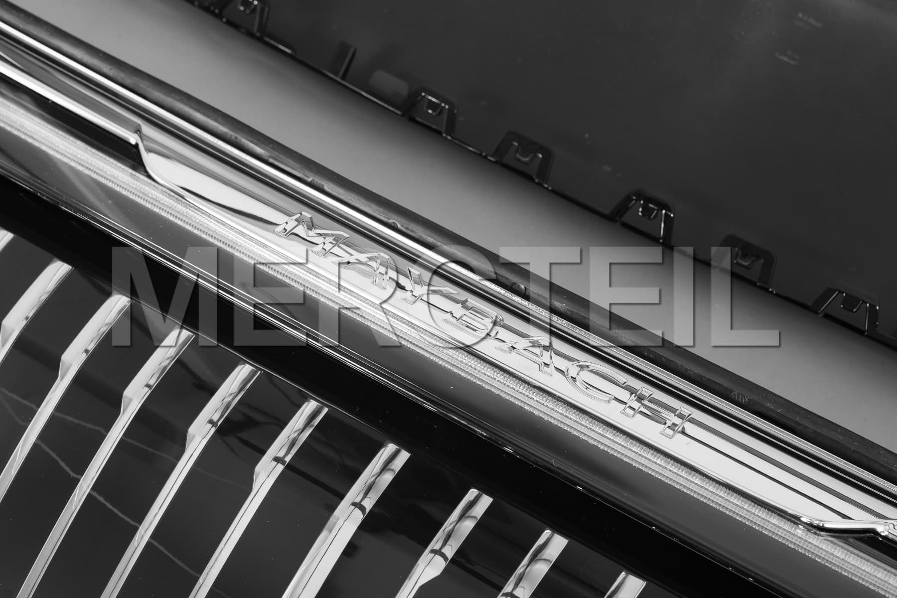 Mercedes-Maybach EQS SUV Front Bumper Conversion Body Kit X296