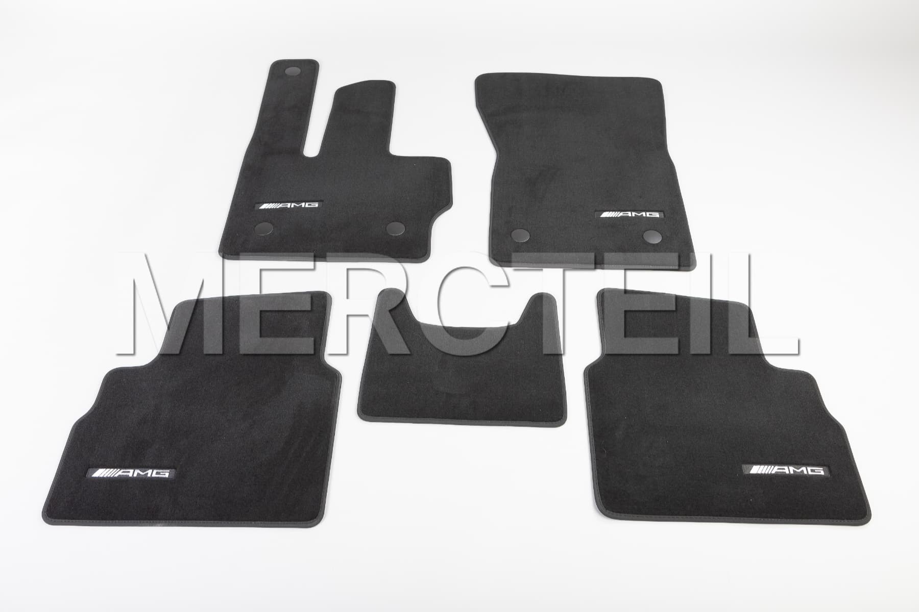 GClass AMG Black Floor Mats Set 463A Genuine MercedesAMG