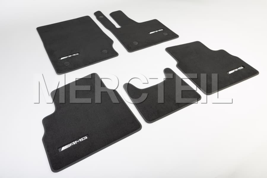 G Wagon Rubber Floor Mats Set 463A 464 LHDRHD Genuine Mercedes