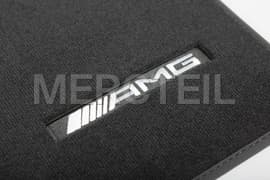 Mercedes G Class AMG Black Floor Mats Genuine Mercedes AMG (part number: A46368492009F87)