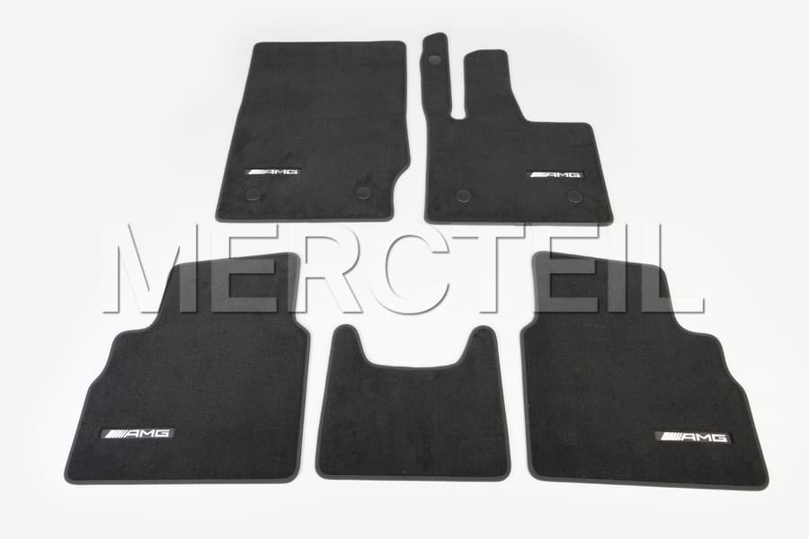 G Wagon Rubber Floor Mats Set 463A 464 LHDRHD Genuine Mercedes-Benz  A46368047069051 A46368048069051