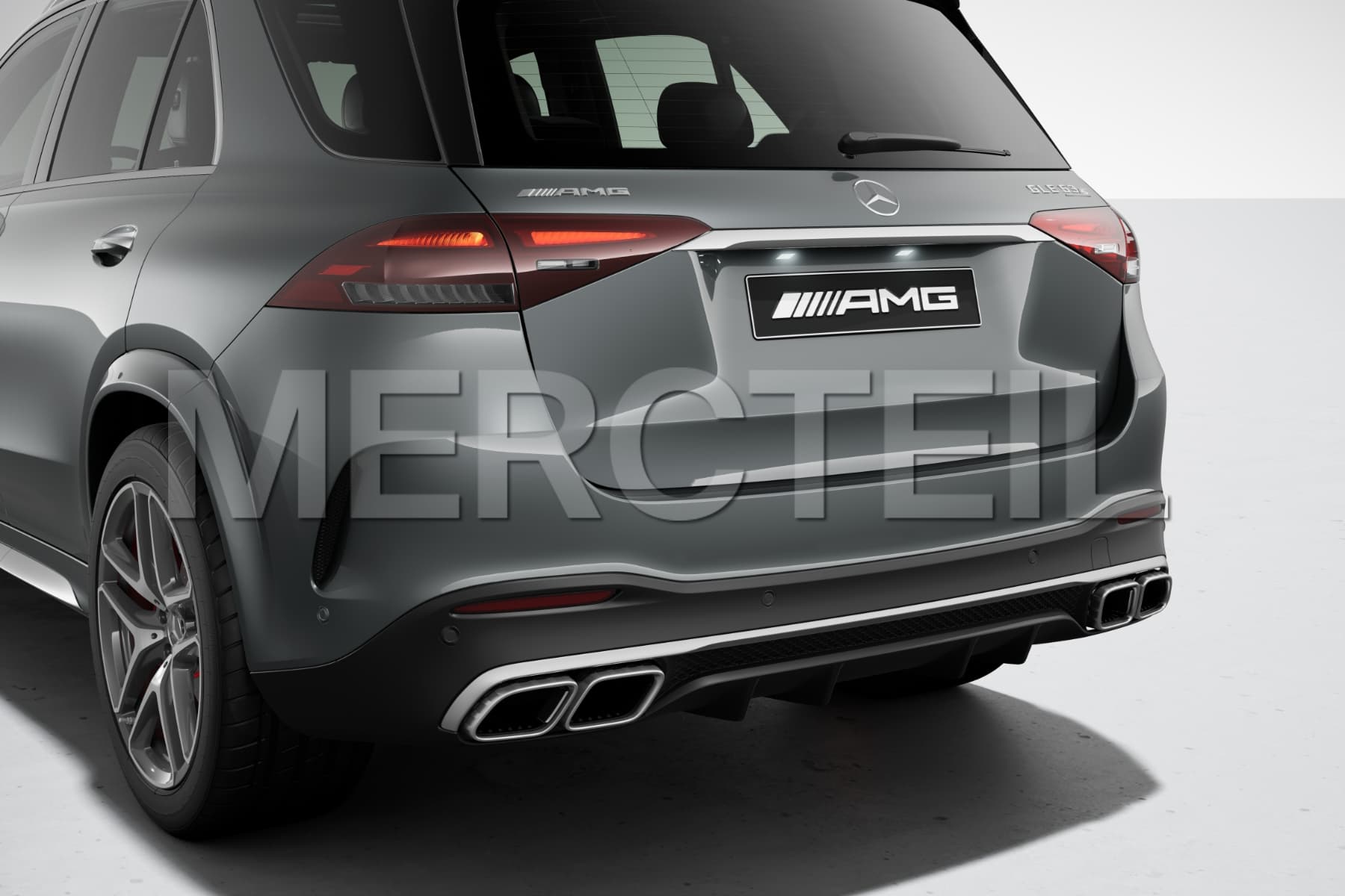 Mercedes GLE SUV 63 AMG Facelift Rear Diffuser Body Kit GLE-Class V167 Genuine Mercedes-AMG