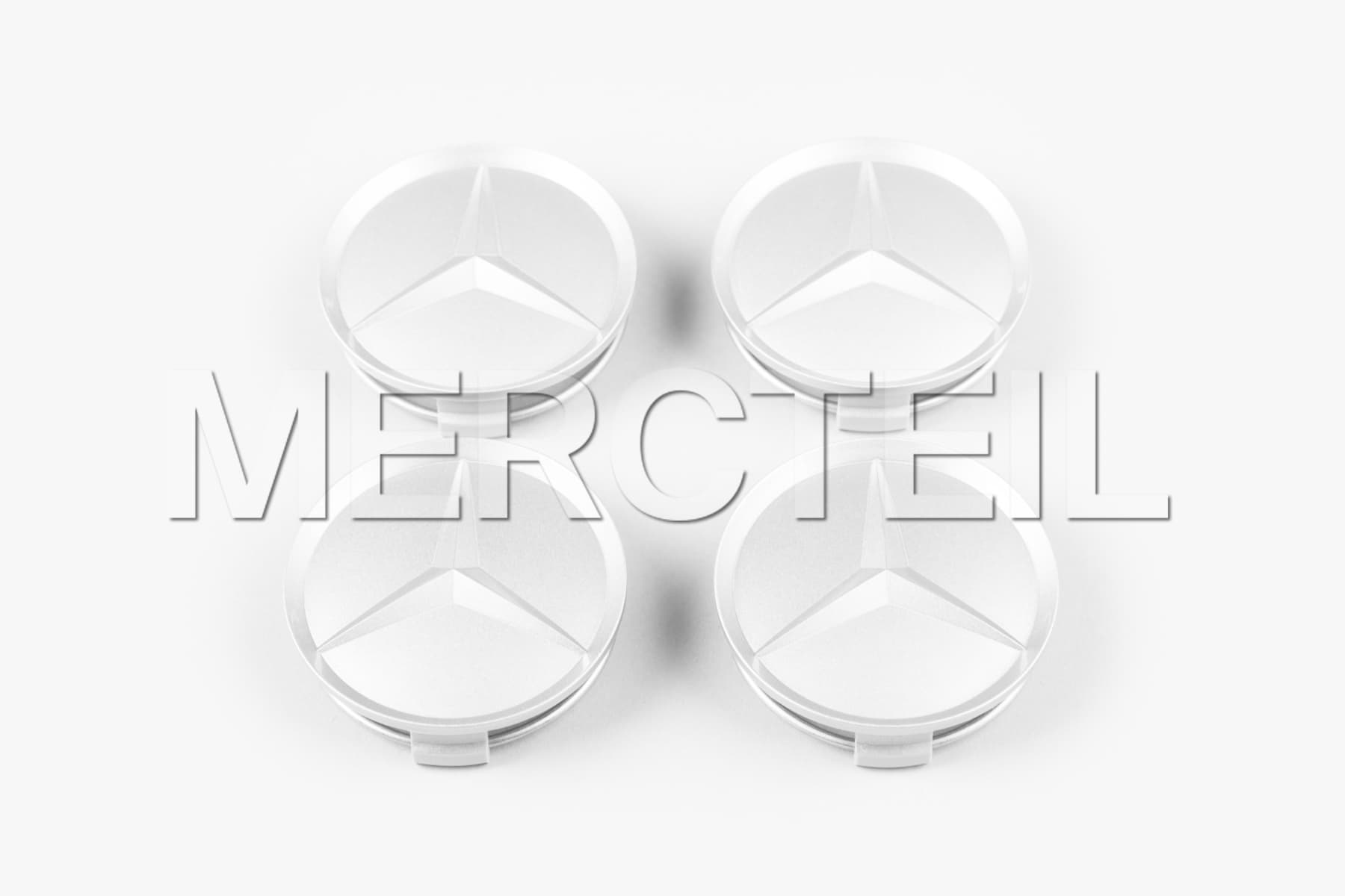 Mercedes Nabendeckel Abgesenkt Silber Matt Original Mercedes-Benz (Teilenummer: B66470203)