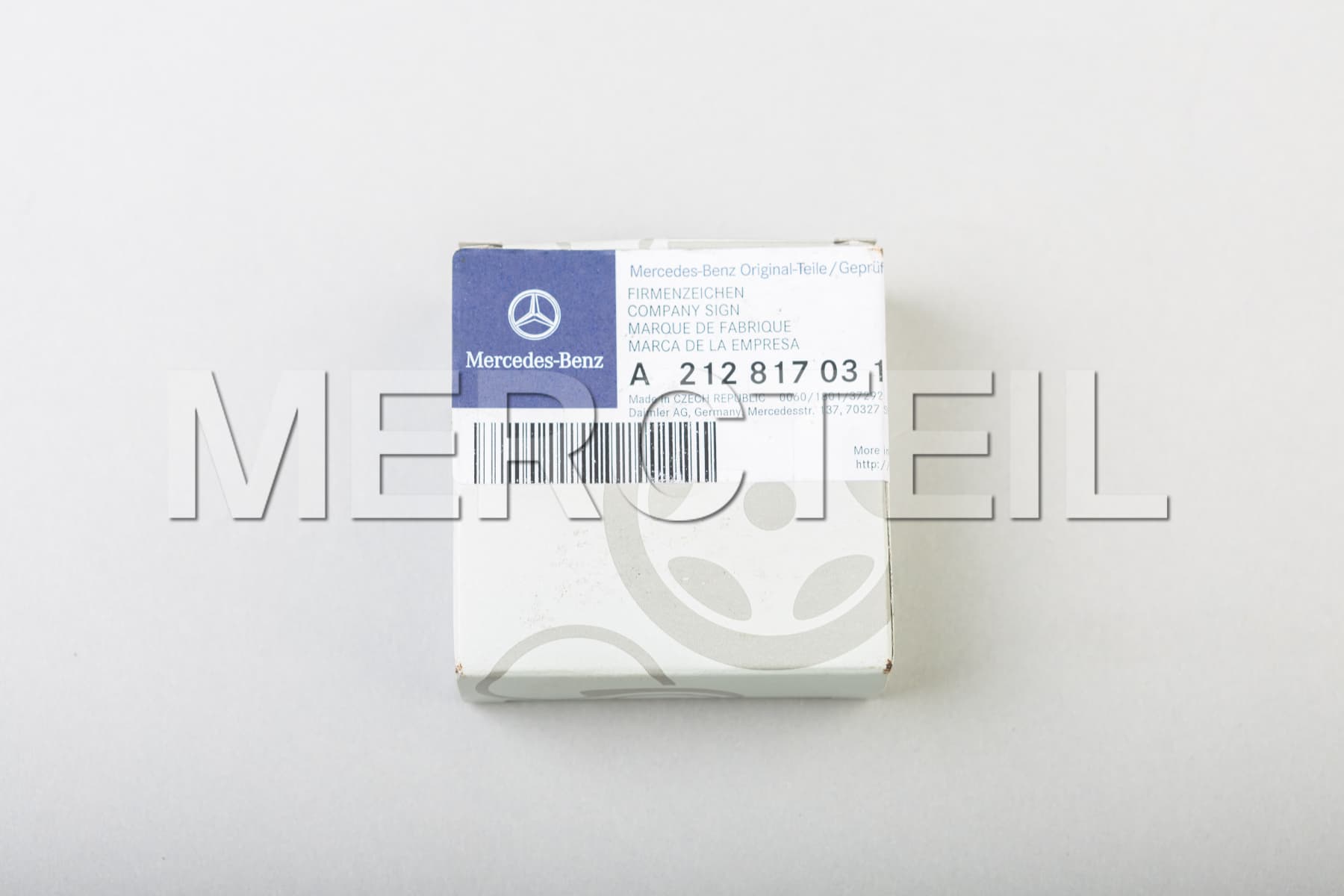 thumbnail image 2 of Genuine Mercedes-Benz CLS Class W219 Black Laurel Wreath Hood Emblem Badge – OEM 2078170316 2 of 5