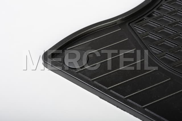 Mercedes Rubber Front Floor Mats Genuine Mercedes Benz preview