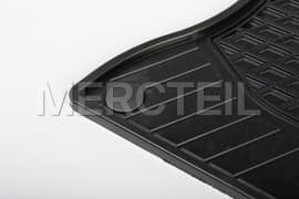 Mercedes Front Floor Mats Elastomer Genuine Mercedes Benz (part number: A17668076019G33)