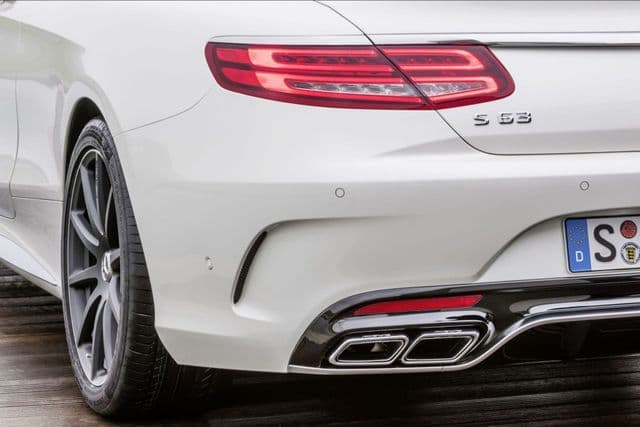 Mercedes S63 Diffuser AMG Coupe for S-Class Coupe