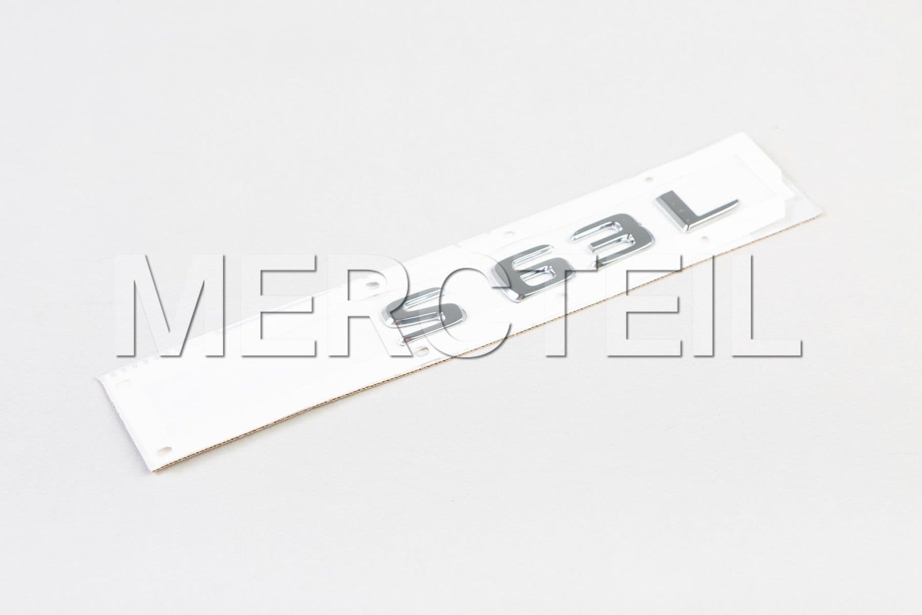 S63L Adhesive Label for S-Class (part number: A2228175000)