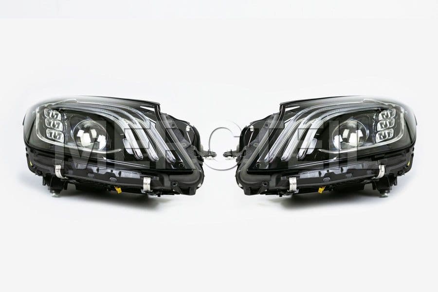 Mercedes S Class Headlights Multibeam LED Set W222 preview 0