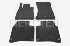 Mercedes S Class Long Floor Mats Set V222 LHD / RHD Genuine Mercedes-Benz A22268064489F87