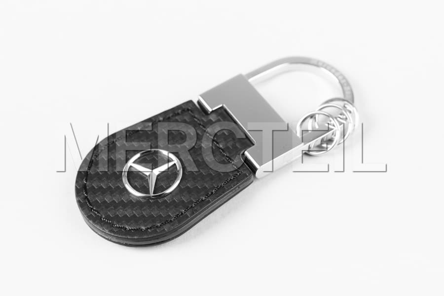 Mercedes Shanghai Carbon Key Ring Genuine Mercedes Benz Collection B66958324
