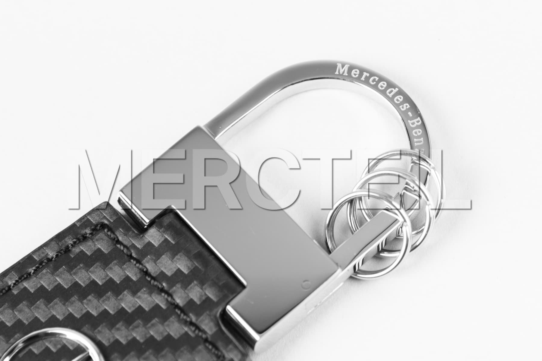Mercedes Shanghai Carbon Key Ring Genuine Mercedes Benz Collection (part number: B66958324)