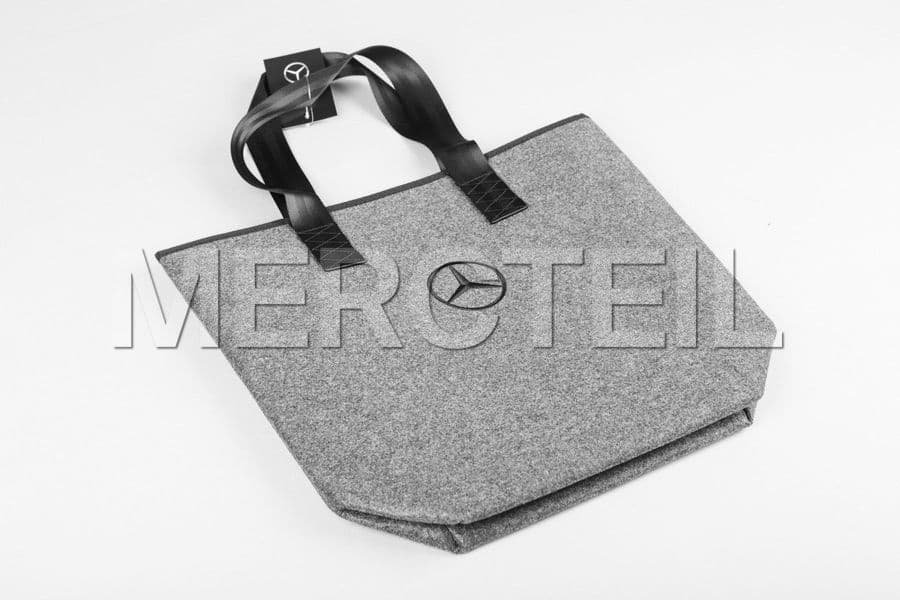 Shopping Bag with Embroidered Star Genuine Mercedes-Benz