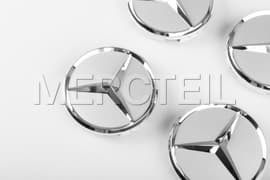 Mercedes Radabdeckung Satz Stern Grau Original Mercedes-Benz (Teilenummer: A22340160009715)