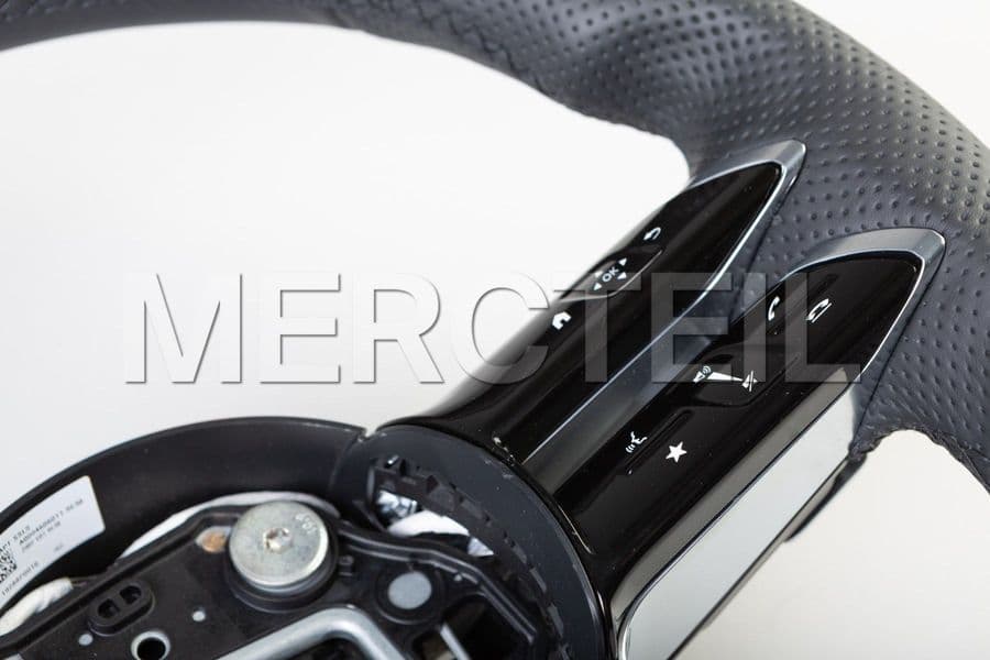 Mercedes Sport Lederlenkrad Schwarz Original Mercedes Benz