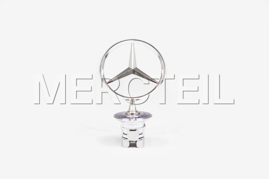Mercedes Star Hood Ornament Genuine Mercedes Benz preview 0
