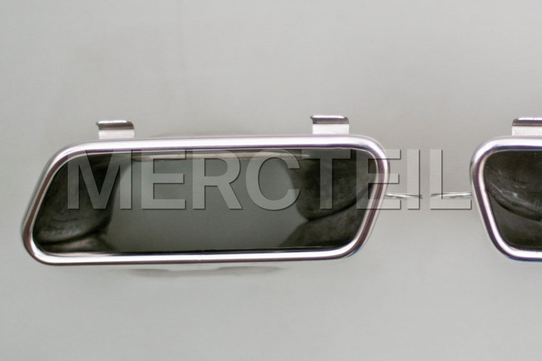 Mercedes Tail Pipe Covers Set Genuine Mercedes Benz (part number: A2214901727)