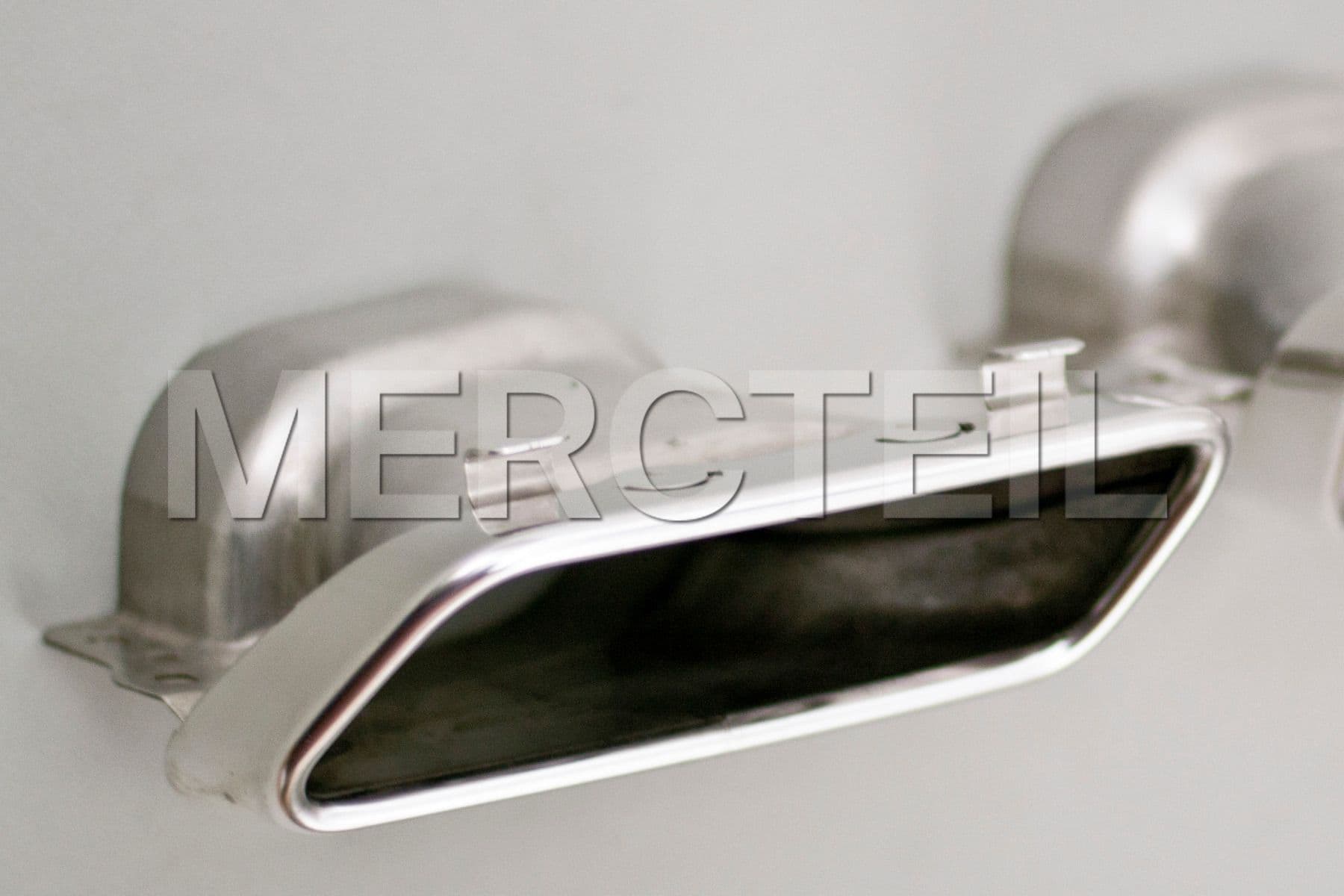 Mercedes Tail Pipe Covers Set Genuine Mercedes Benz (part number: A2214901827)