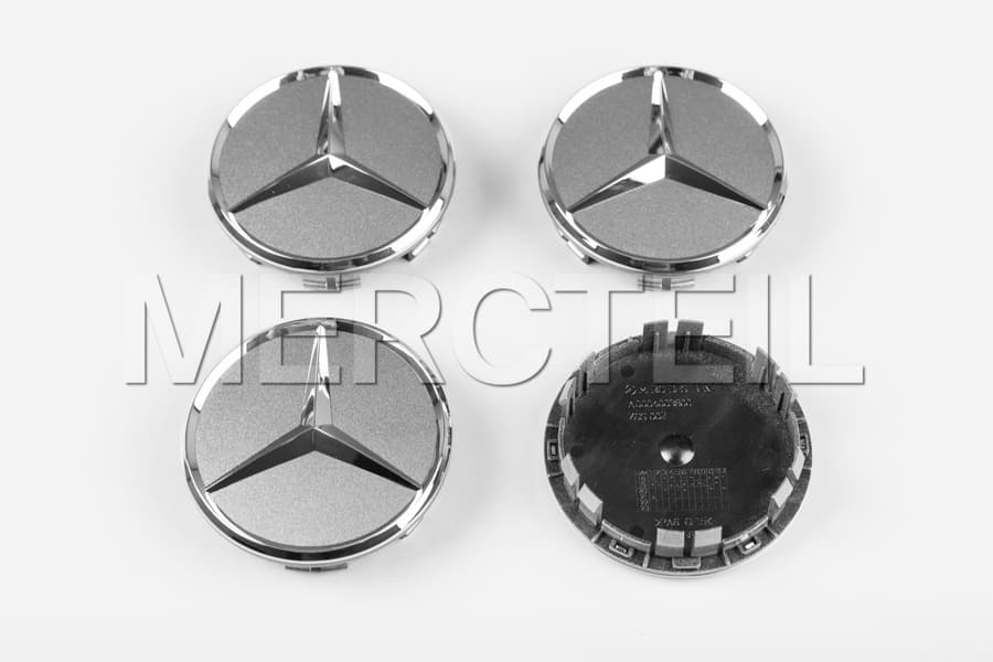SET OF 4 Mercedes Benz CENTER CAPS A0004001100 2911b003 – i1Parts