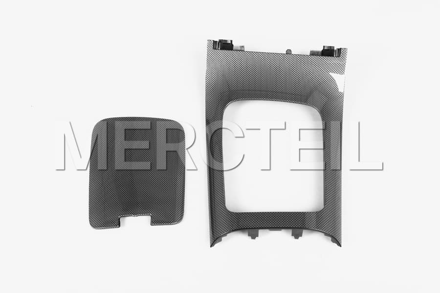 Dekorelement Metallstruktur Mittelkonsole GLC SUV X254/GLC Coupe C254 Original Mercedes Benz preview 0