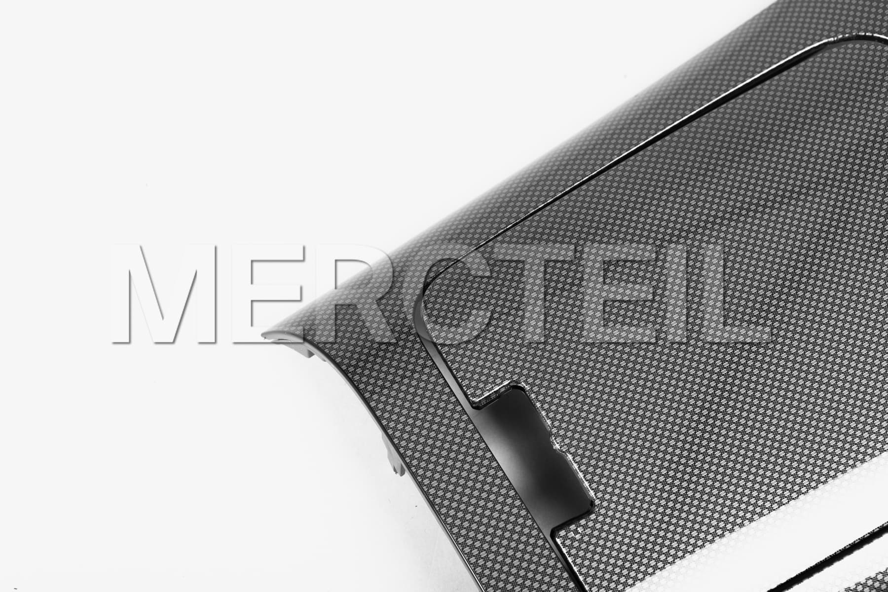 Dekorelement Metallstruktur Mittelkonsole GLC SUV X254/GLC Coupe C254 Original Mercedes-Benz A2546808902, A2546809202