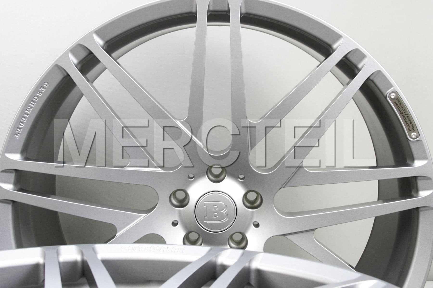 BRABUS Wheels 23 Inch Forged Set Monoblock F (part number: F13-103-25, 13 103 25)