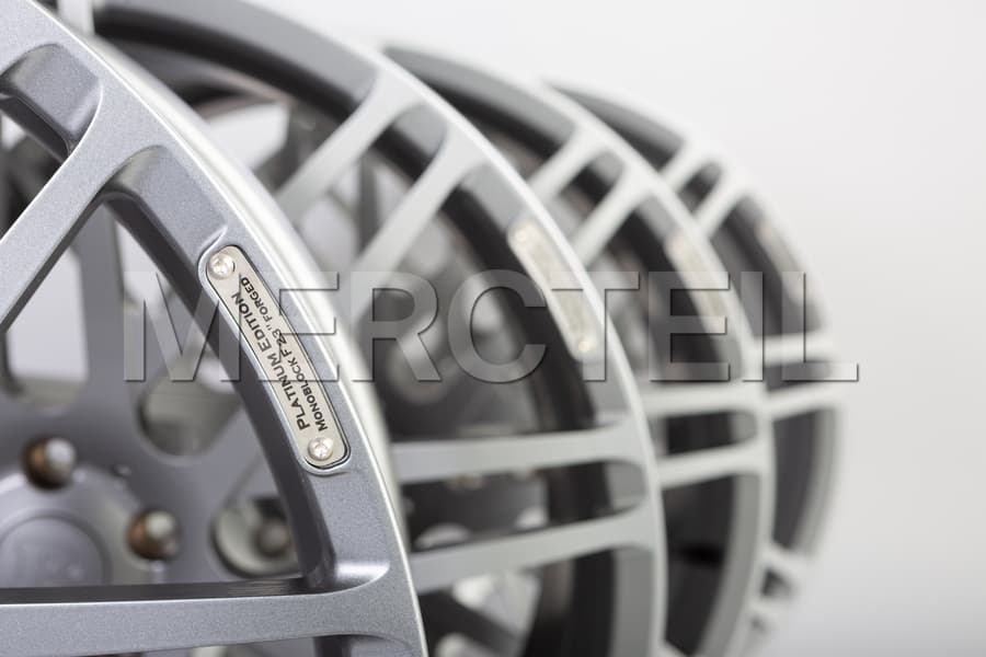 Monoblock F Black Platinum Forged Wheels R23 Genuine BRABUS