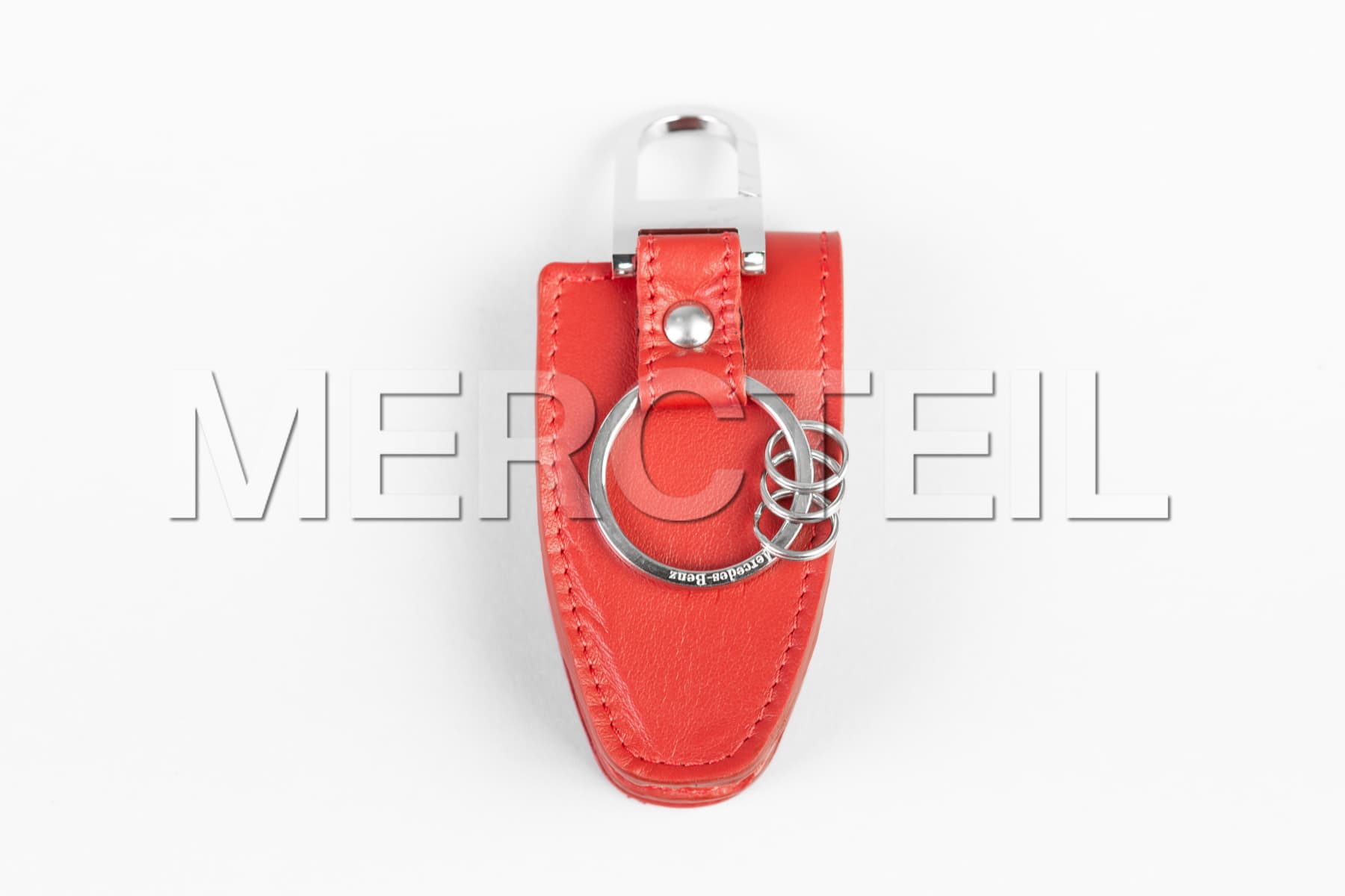 Red Leather Key Wallet 5th Generation Genuine Mercedes-Benz (part number: B66958406)