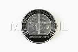 S63 AMG Schwarzes Affalterbach Motorhauben-Emblem S-Klasse W223/S223 Original Mercedes-AMG A0008175410