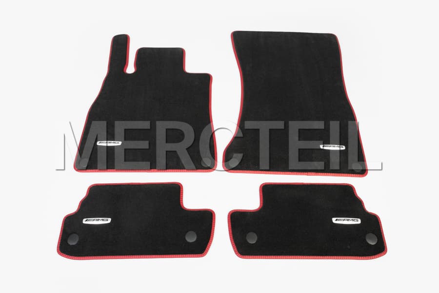 S63 AMG Coupe Edition 1 Floor Mats Set LHD C217 / A217 Genuine Mercedes AMG preview 0
